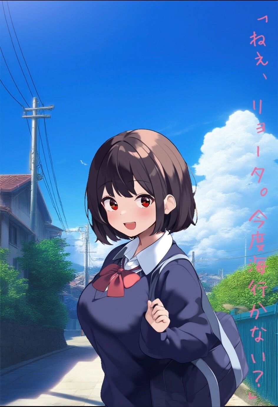 幼馴染の彼女と海ではじめて - サンプル画像 2