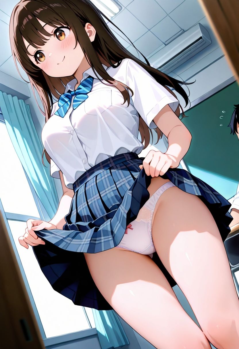 発情女子校生とえっち - サンプル画像 1