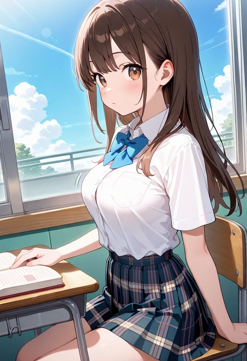 発情女子校生とえっち - サンプル画像 8