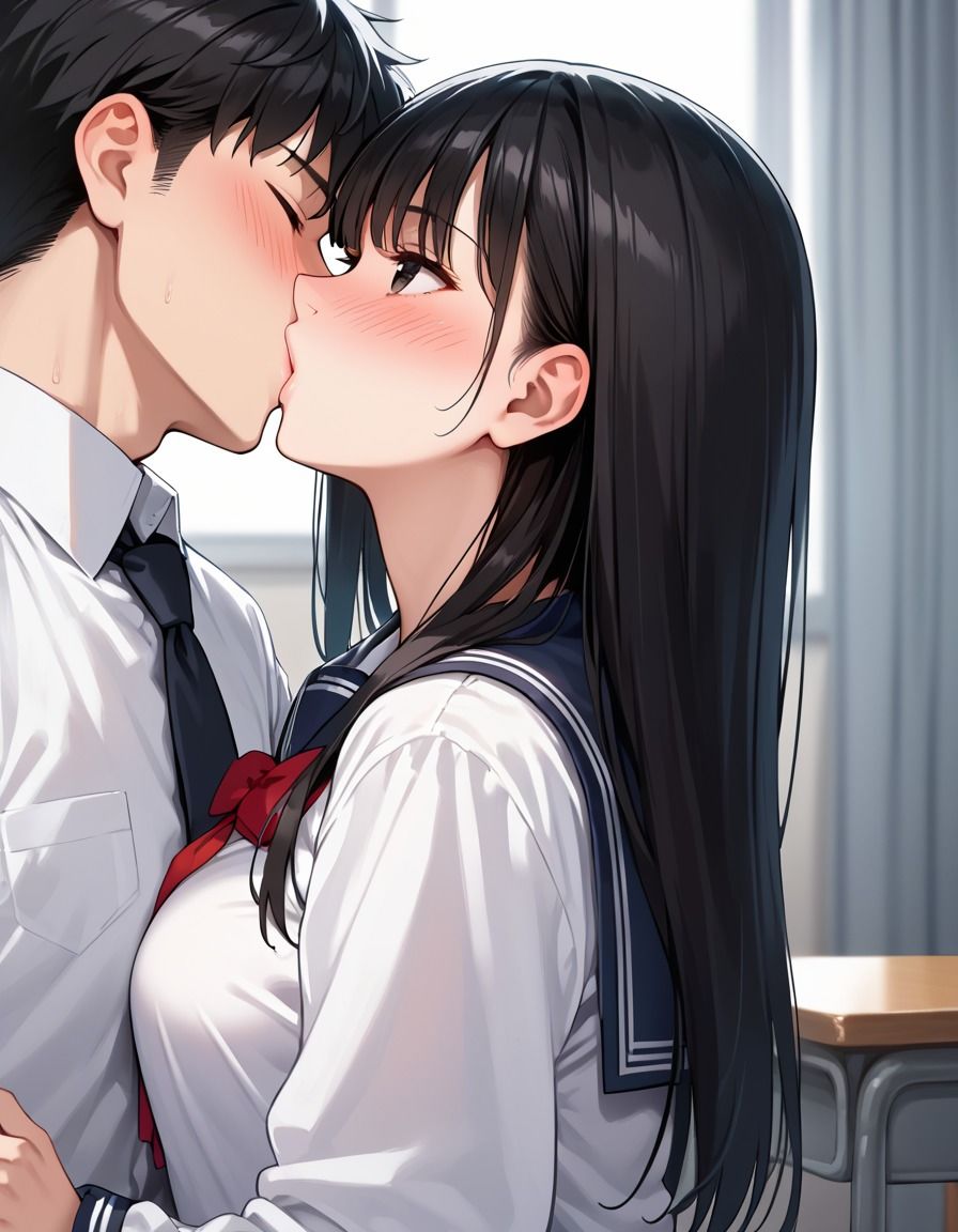 秘密の放課後性指導 赤点女子の補修はベッドの上で・・・ - サンプル画像 1