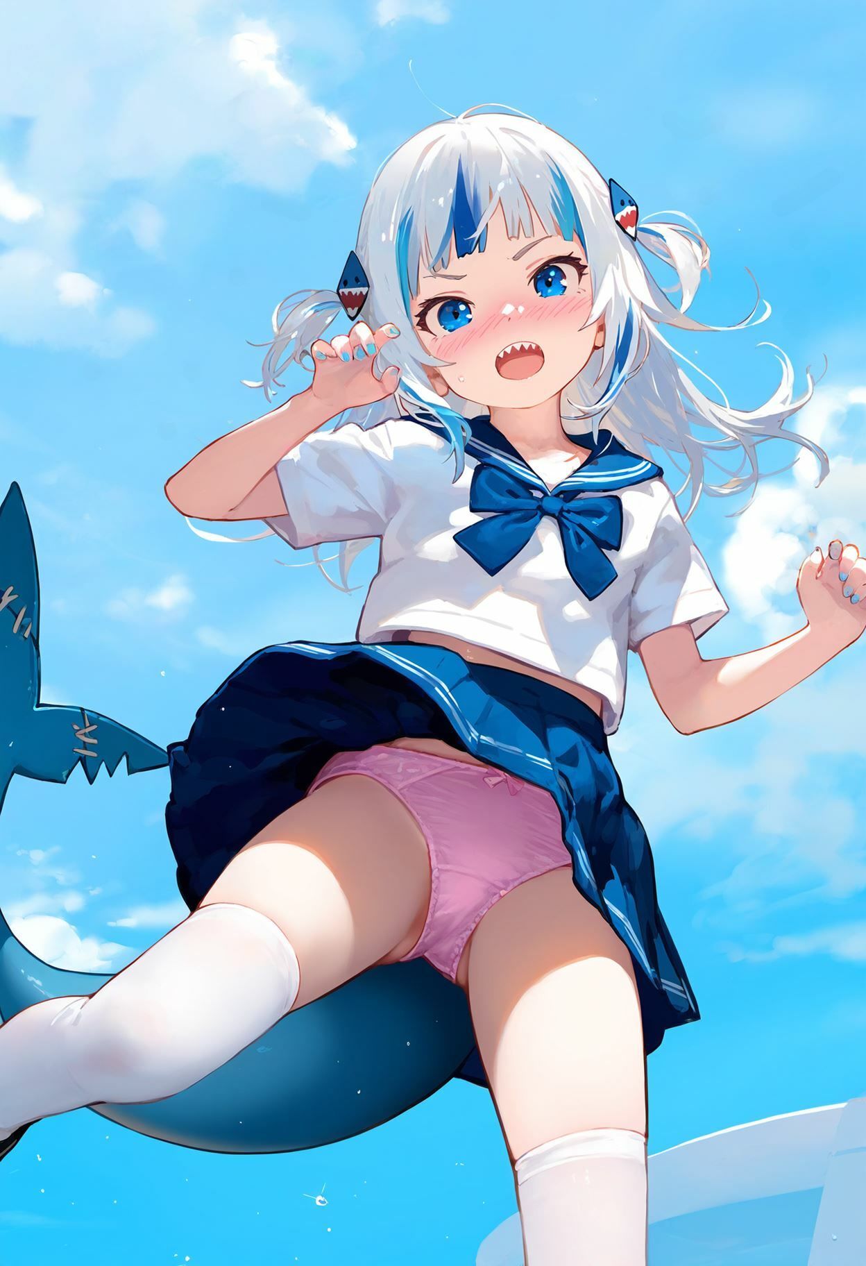 がうる・ぐら2 大量ぱんつ（セーラー服・チアガール） - サンプル画像 5