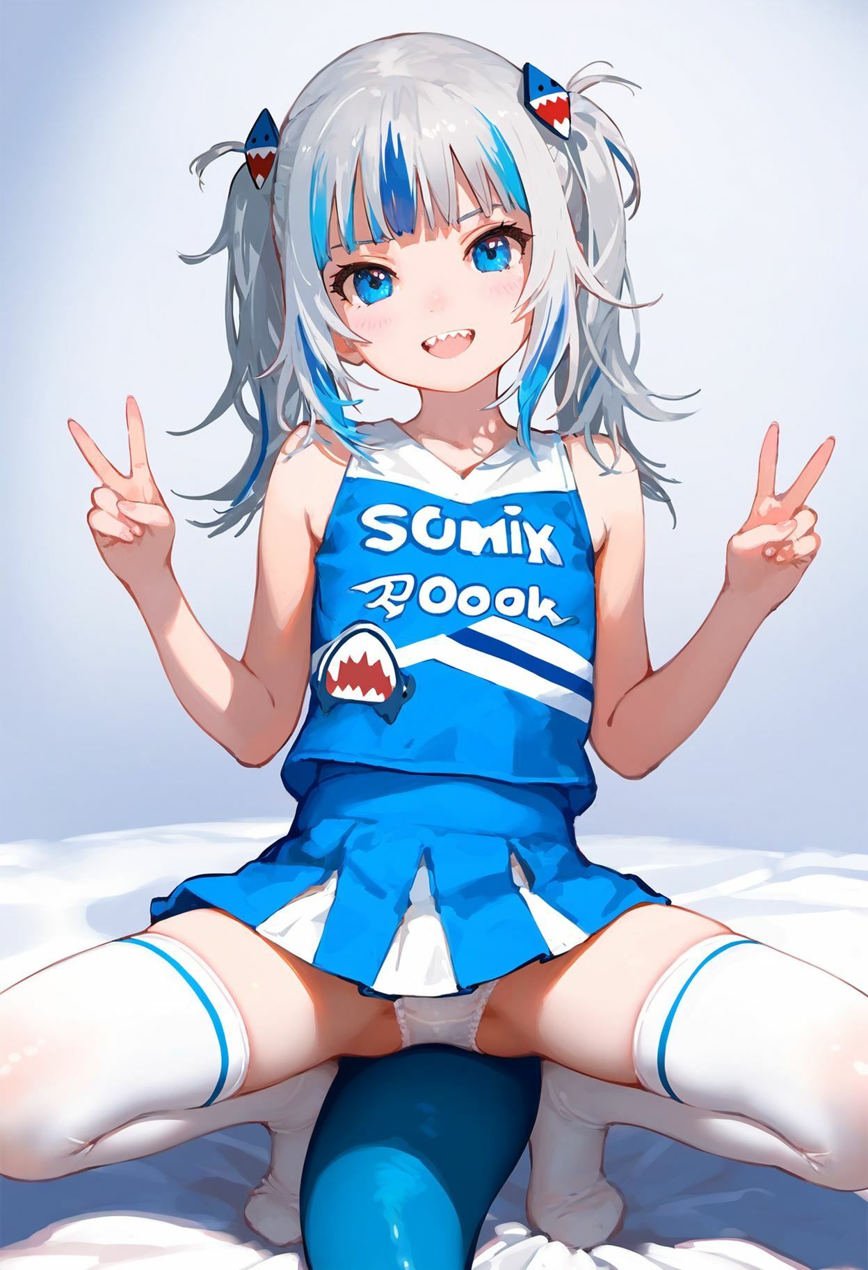 がうる・ぐら2 大量ぱんつ（セーラー服・チアガール） - サンプル画像 6