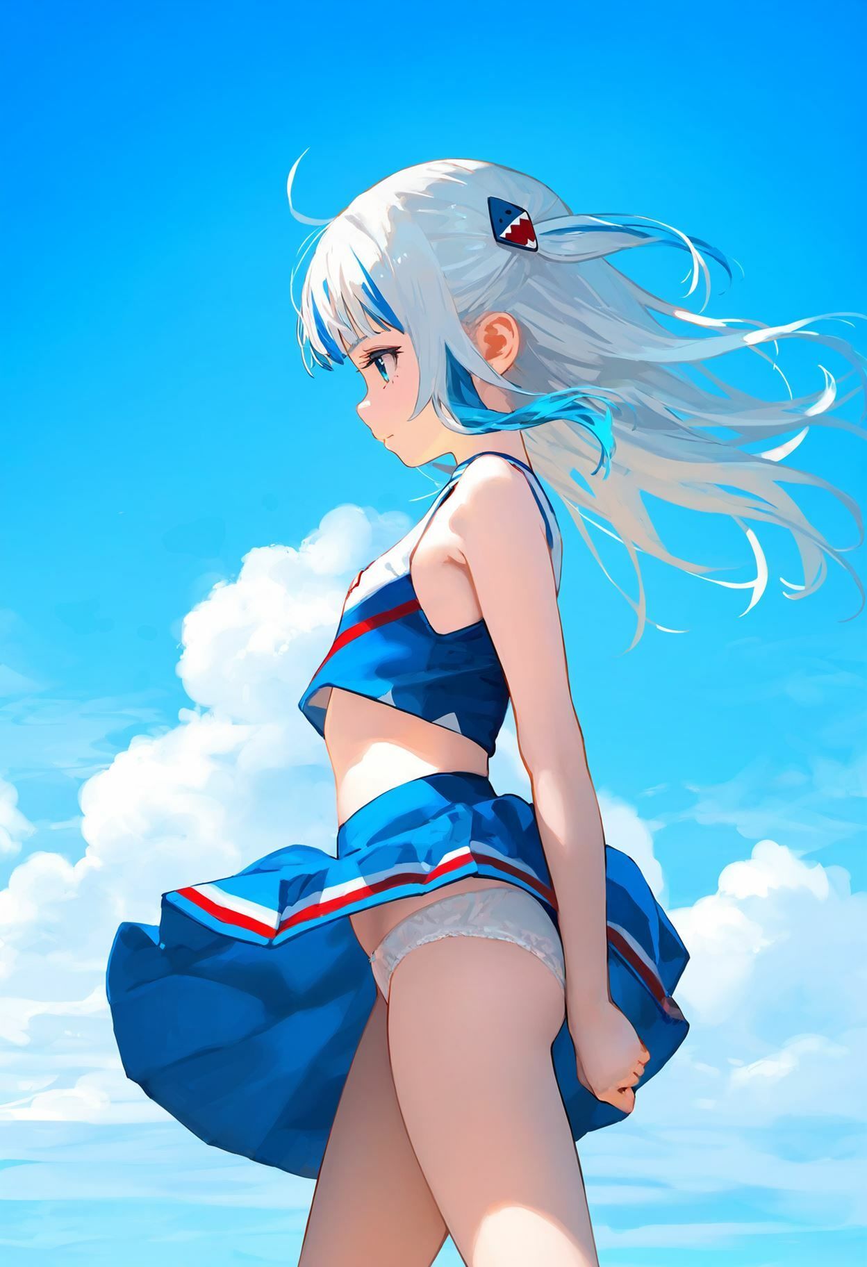 がうる・ぐら2 大量ぱんつ（セーラー服・チアガール） - サンプル画像 8