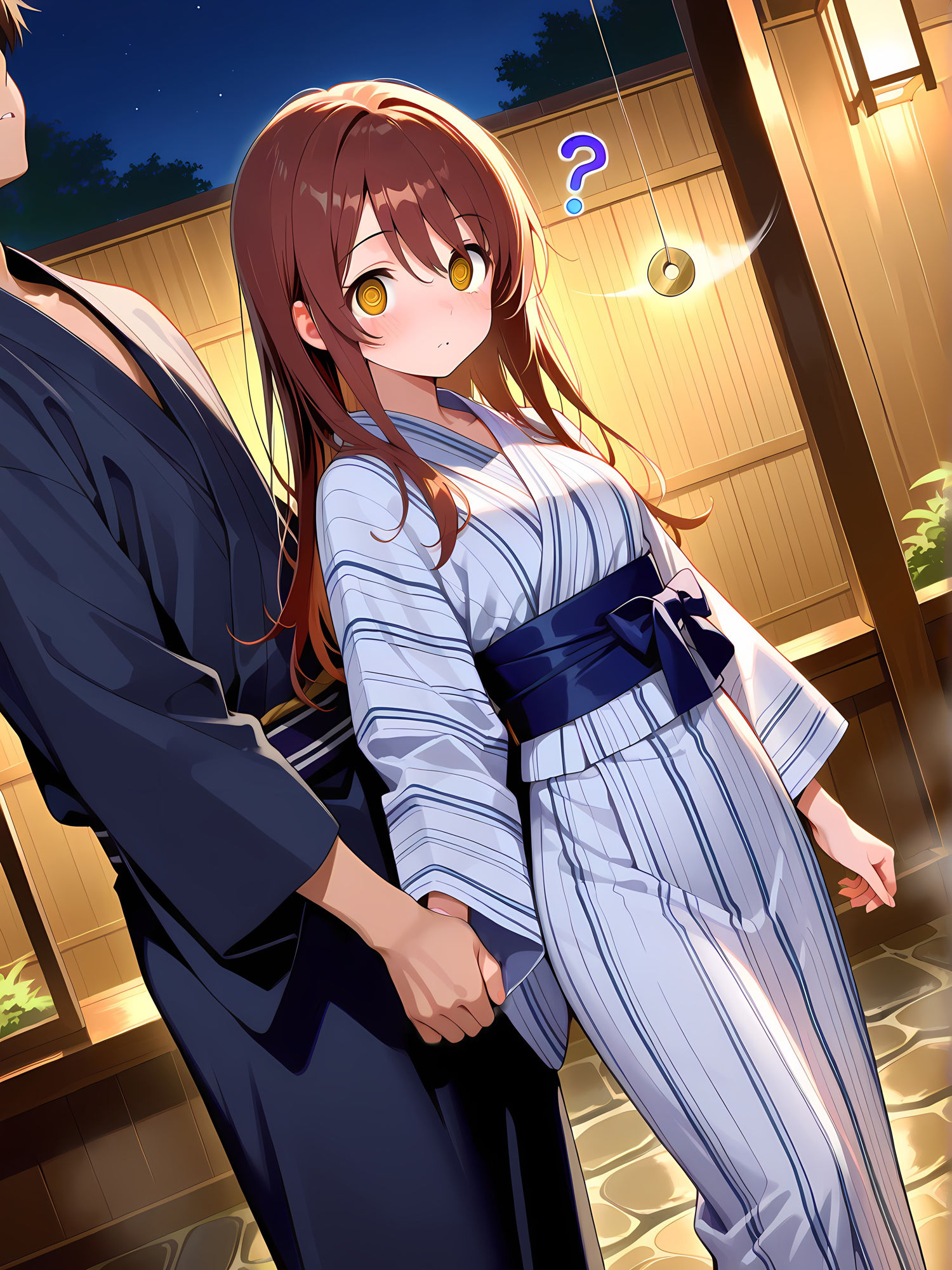 催○使って他人の彼女と温泉ックス！ - サンプル画像 2