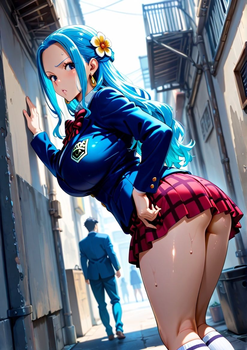 クラスの一軍女子 ネフェ〇タリ・ビビ は発情期 - サンプル画像 1