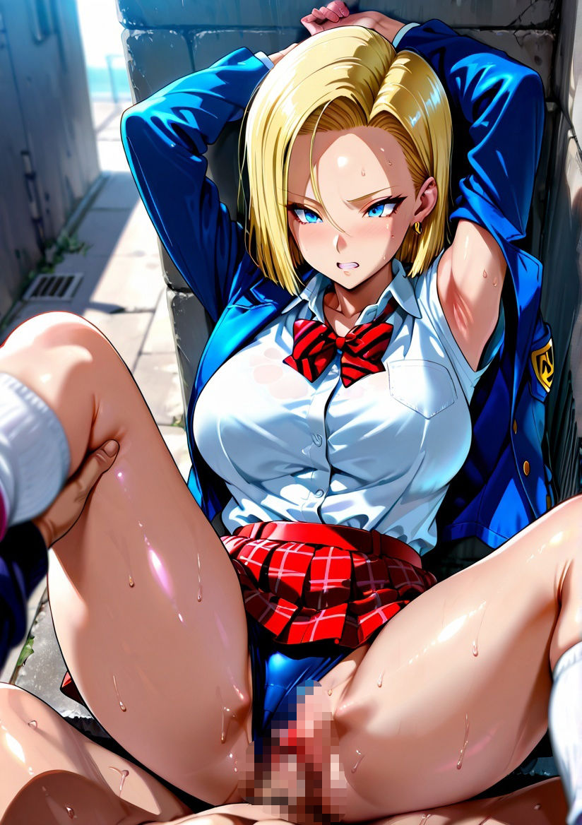 クラスの一軍女子 人造〇間18号 は発情期 - サンプル画像 4