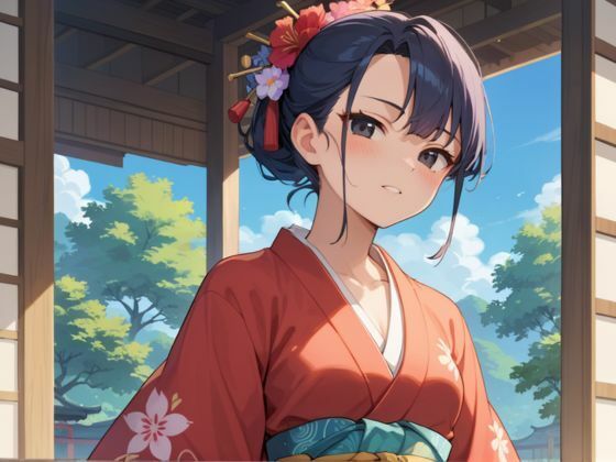 爆乳会長の夏休み - サンプル画像 2