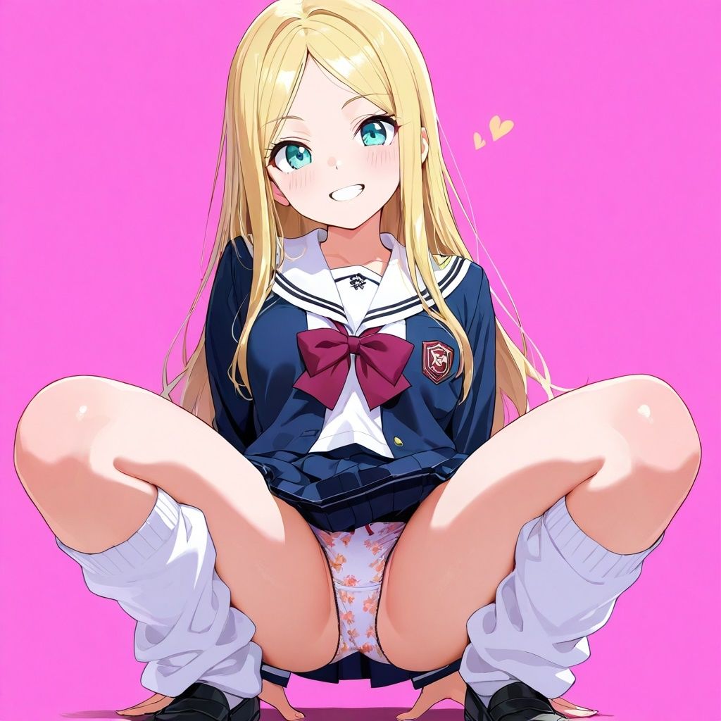 ルーズソックスJKのM字パンチラ  Vol.2 - サンプル画像 8