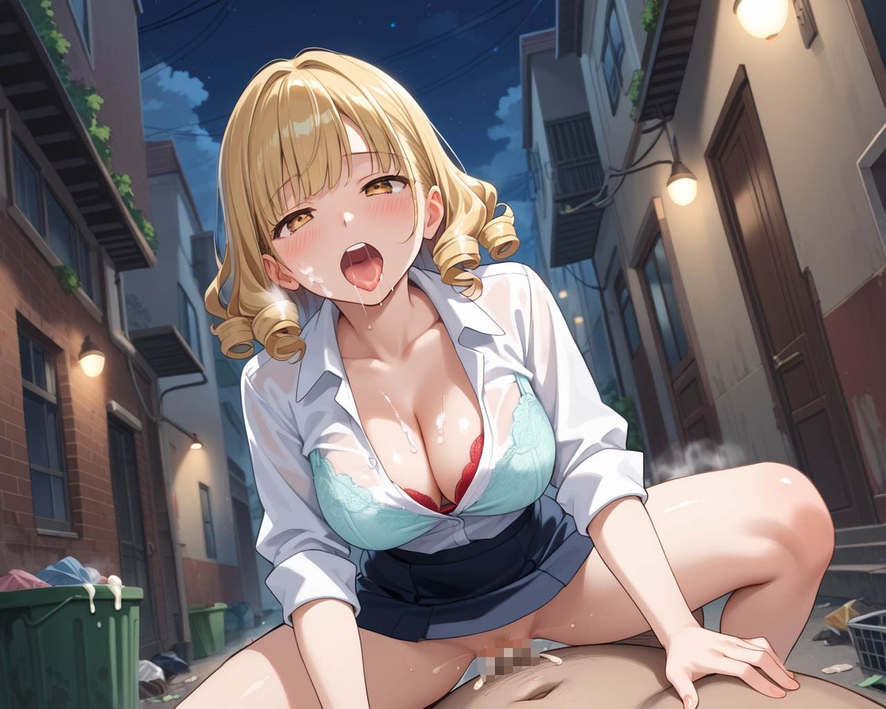 金髪ギャル社長性処理担当の俺は今日も彼女を●す - サンプル画像 2