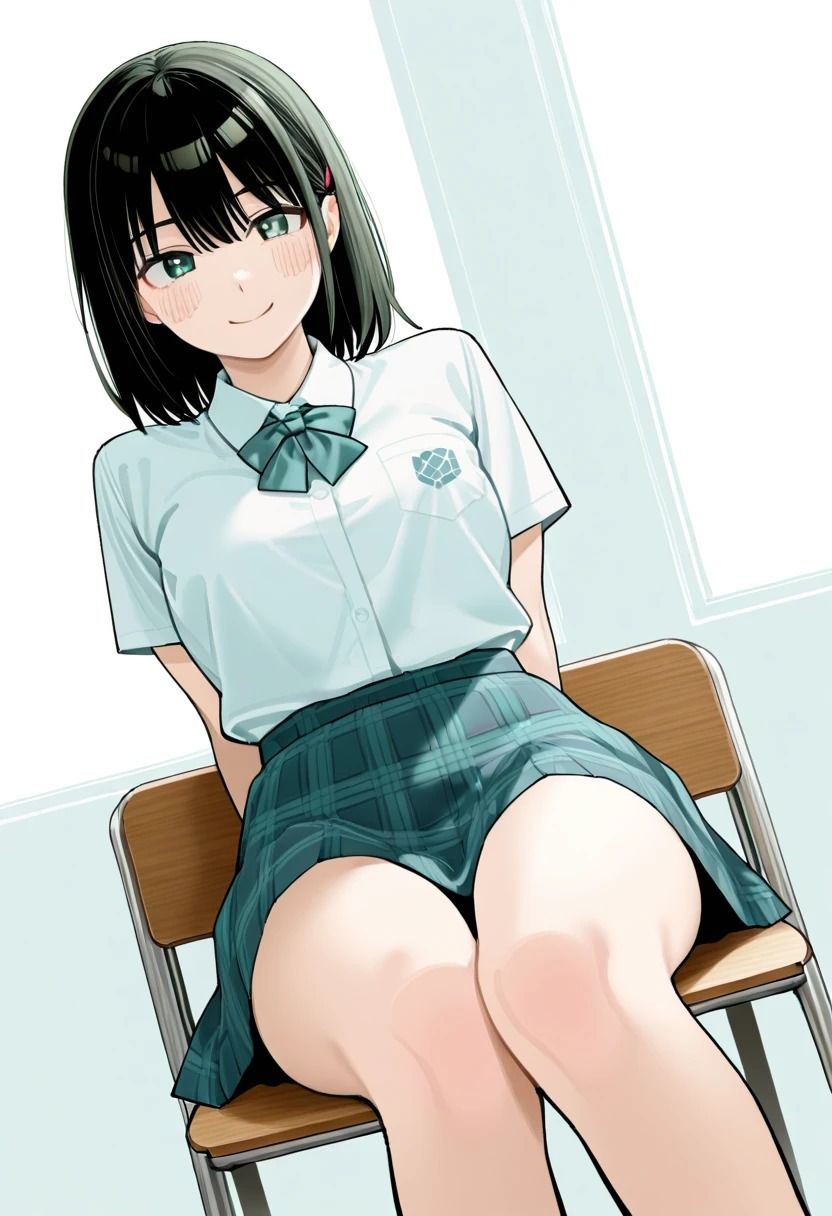 「いすのうえのこ。〜風香る卒業日〜」 - サンプル画像 1