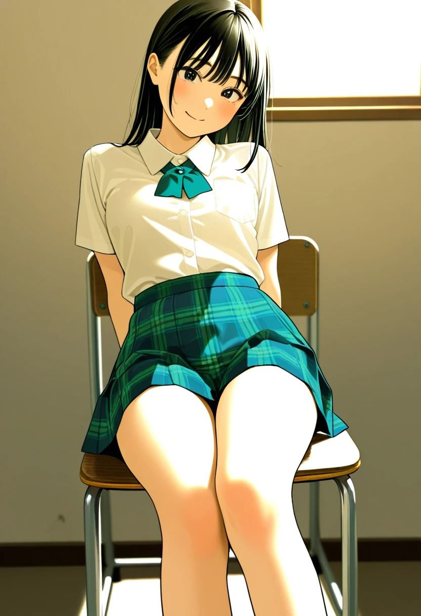 「いすのうえのこ。〜風香る卒業日〜」 - サンプル画像 2
