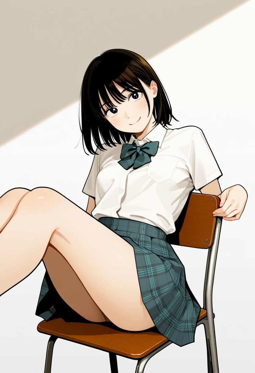 「いすのうえのこ。〜風香る卒業日〜」 - サンプル画像 9