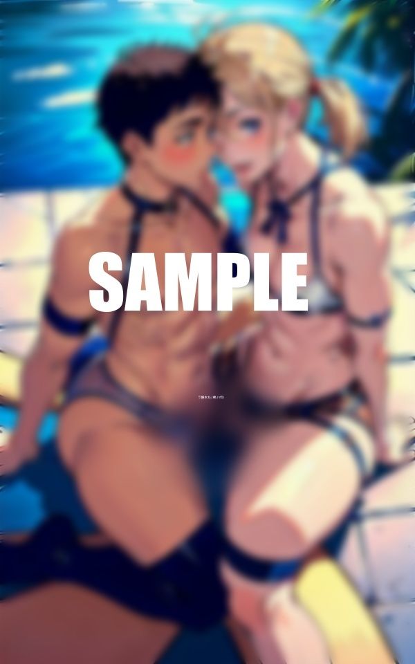 セクシーランジェリーの人妻たち若い男食べたいわぁ〜ビンビン勃起チンポ頂戴 - サンプル画像 8