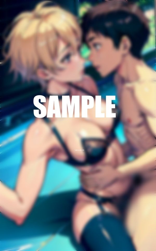 セクシーランジェリーの人妻たち若い男食べたいわぁ〜ビンビン勃起チンポ頂戴 - サンプル画像 9