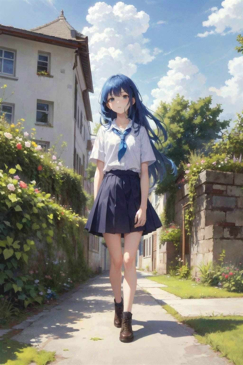 制服少女を孕ませるだけの簡単なお仕事1 - サンプル画像 1