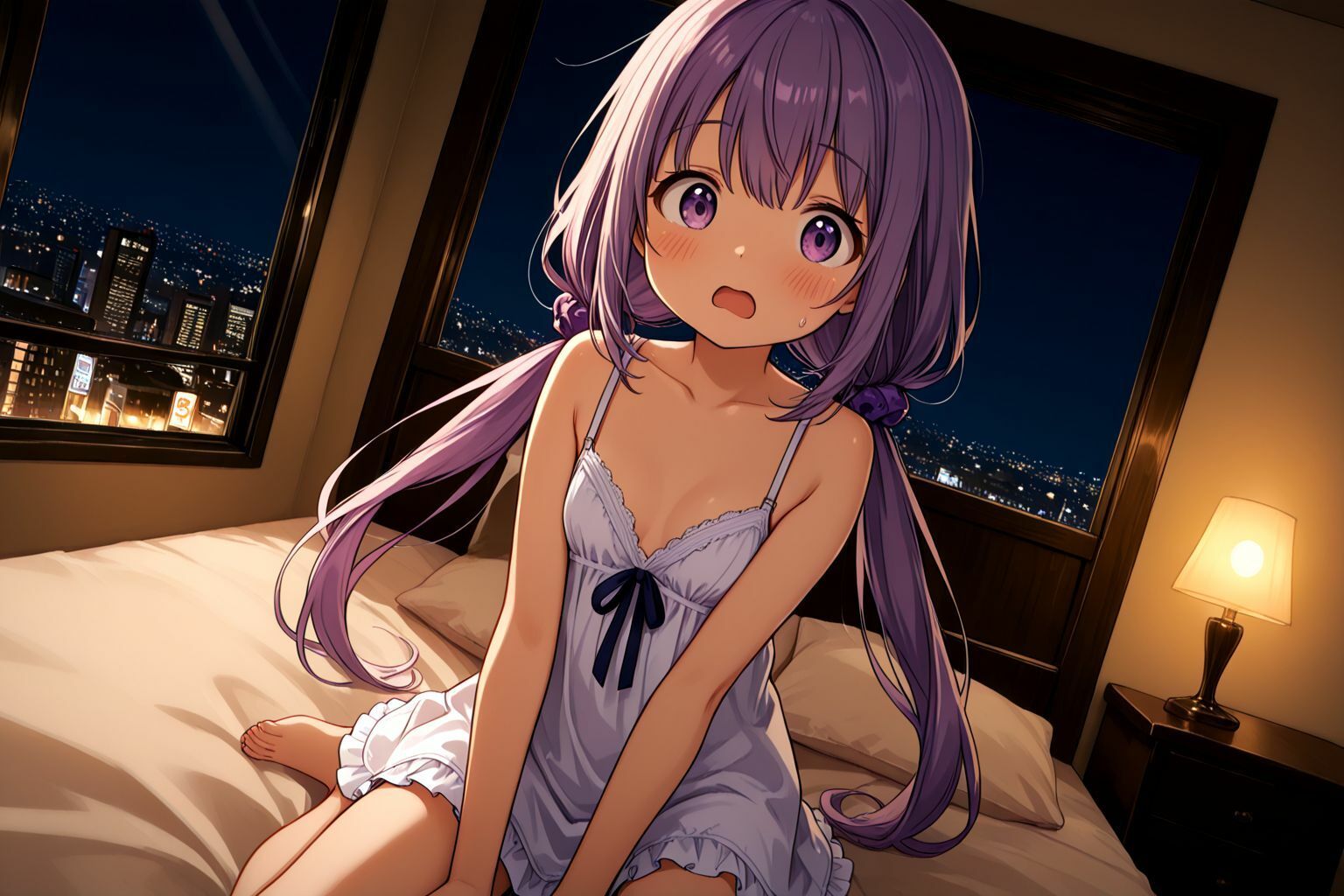 ミックスガールズコレクション  パパ活アプリで知り合ったちっぱい制服美少女とホテルでえちえちセックス - サンプル画像 4