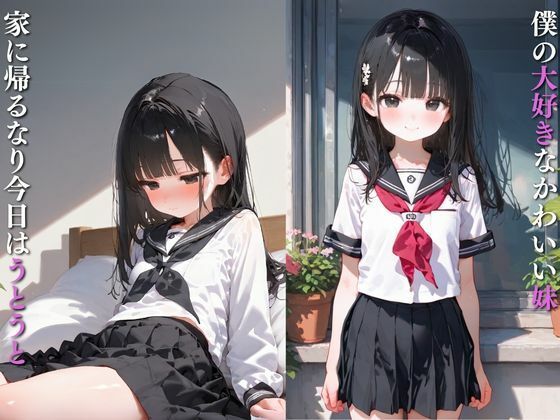 妹がすやすや寝たのでドキドキいたずら - サンプル画像 1