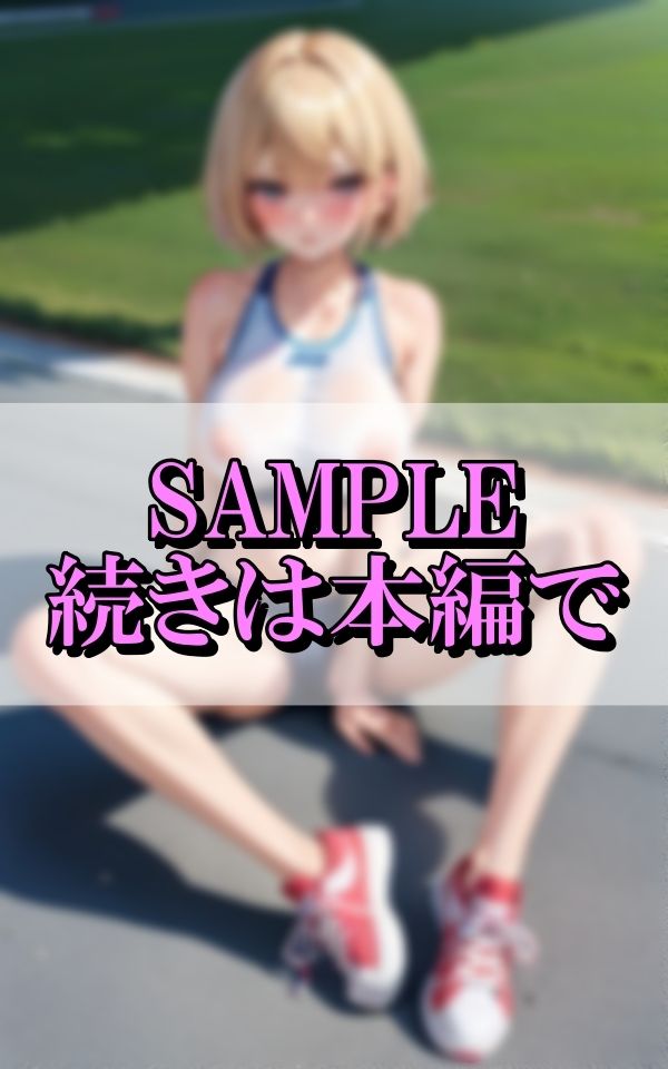 卑猥すぎる恰好で男を挑発する巨乳淫乱陸上女子部員 - サンプル画像 8