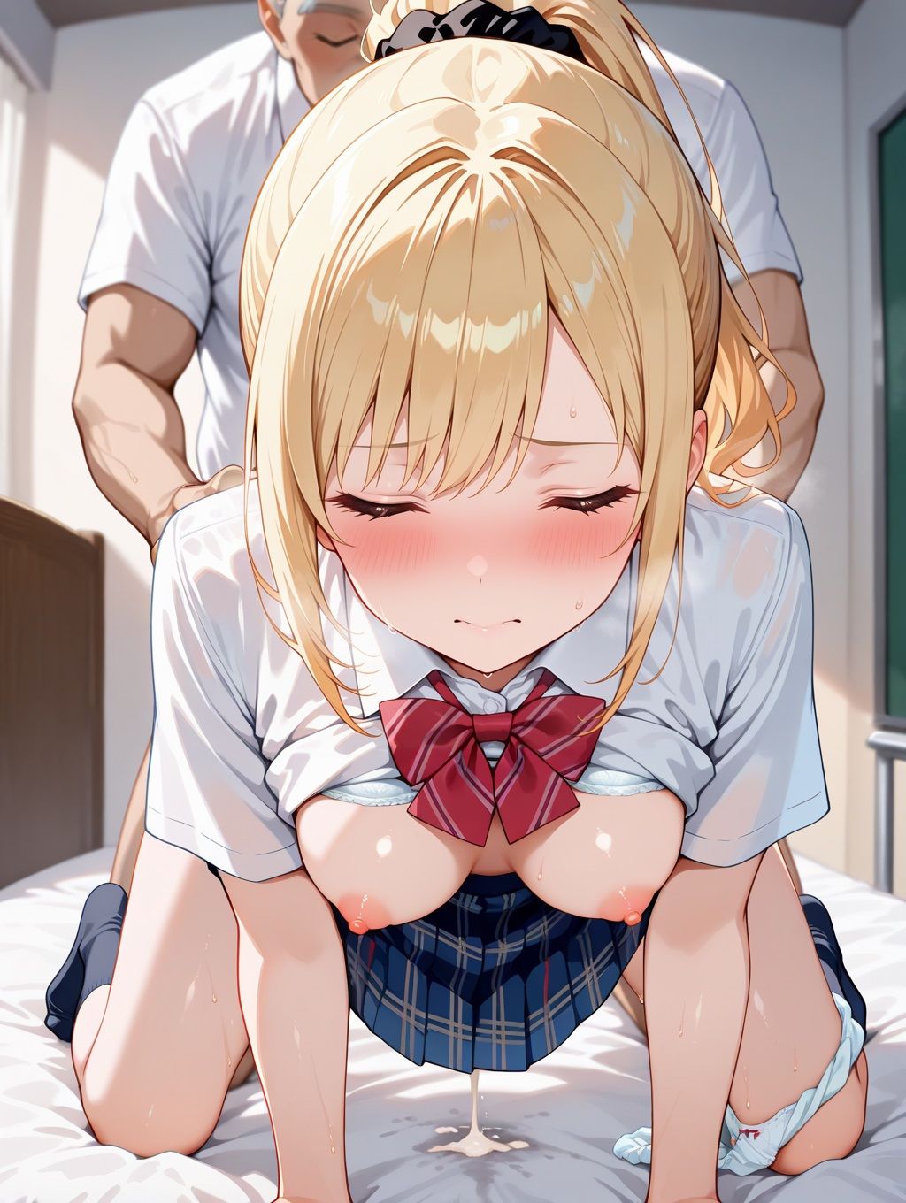 生意気連れ子にわからせ大量中出しセックス - サンプル画像 7