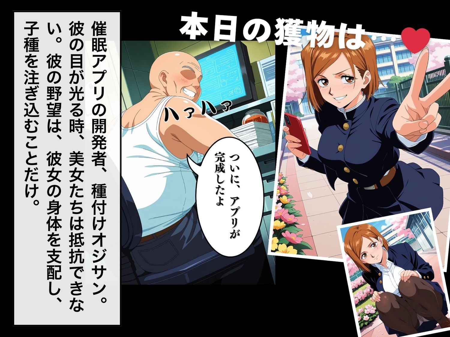 【寝取られ】呪術◯戦  釘崎 野◯薇 - サンプル画像 1