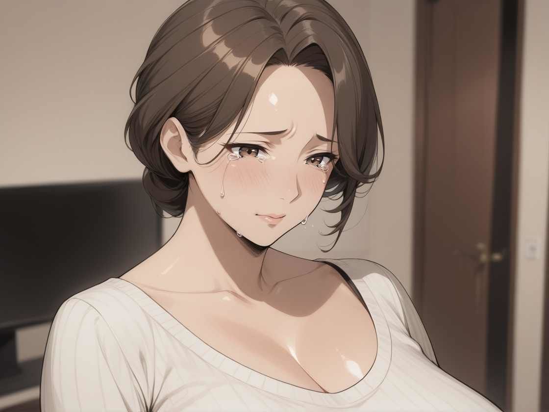 隣人に堕とされた緊縛妻 - サンプル画像 1