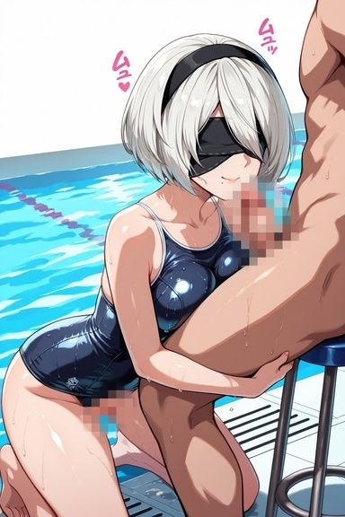 スク水コスプレの2〇 - サンプル画像 2