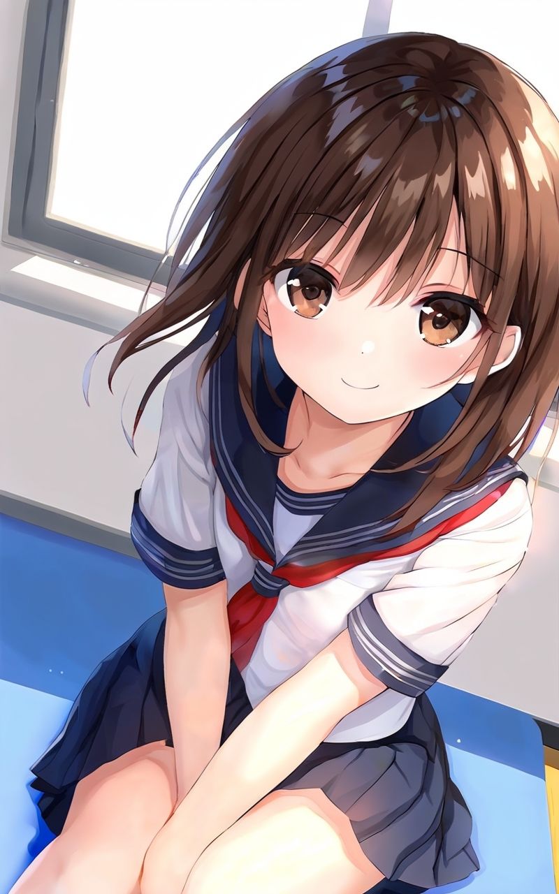 制服妹の誘惑でゼロ距離SEX！ - サンプル画像 1