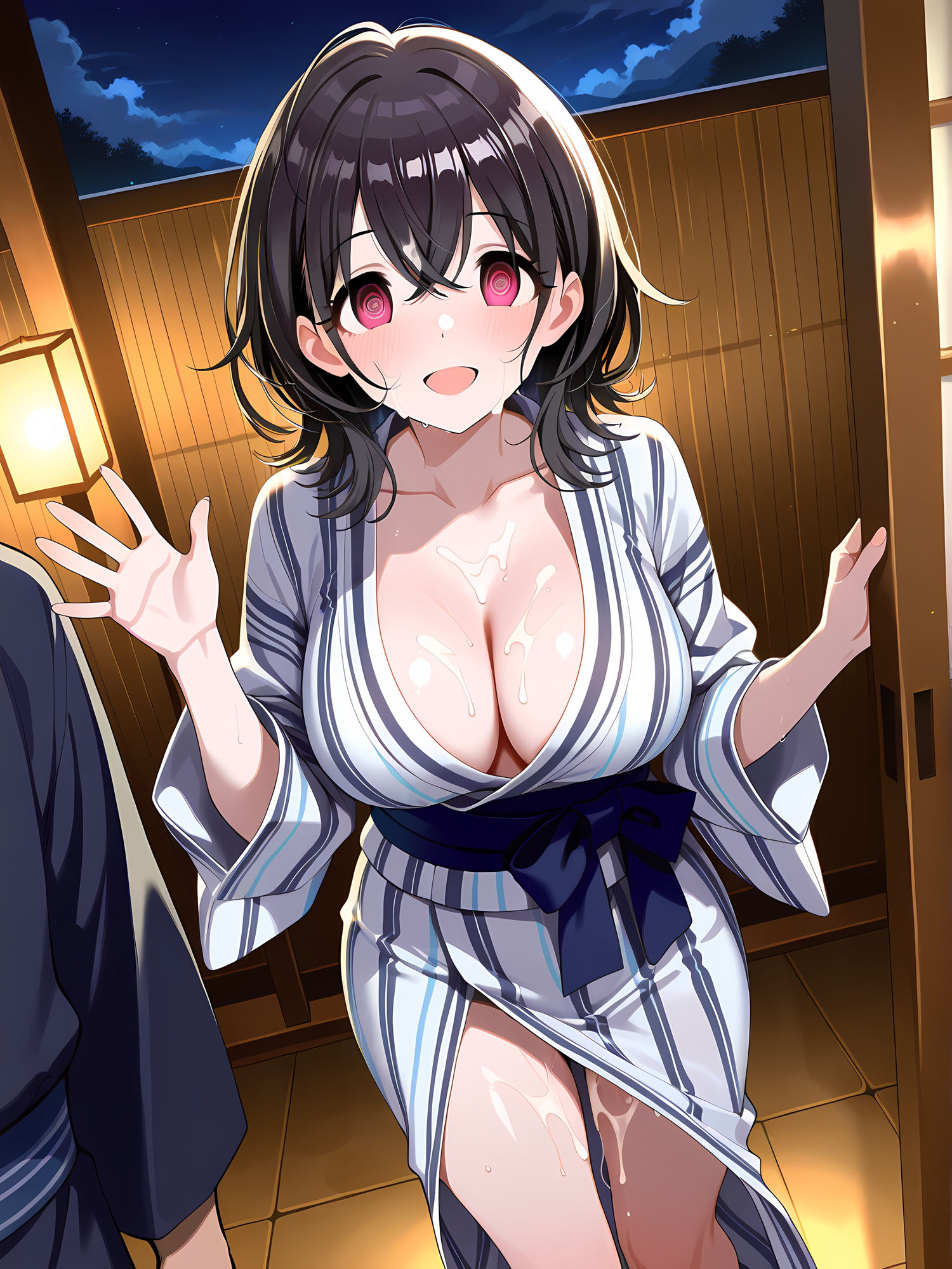 催○使って他人の彼女と温泉ックス！2 - サンプル画像 10