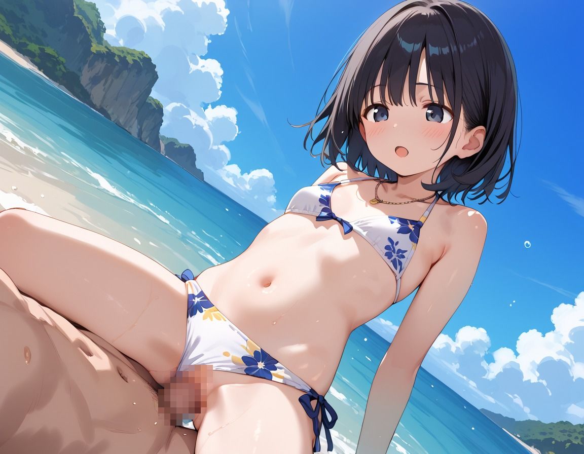 青姦天国〜南の島で俺だけのハーレム形成！〜 - サンプル画像 2