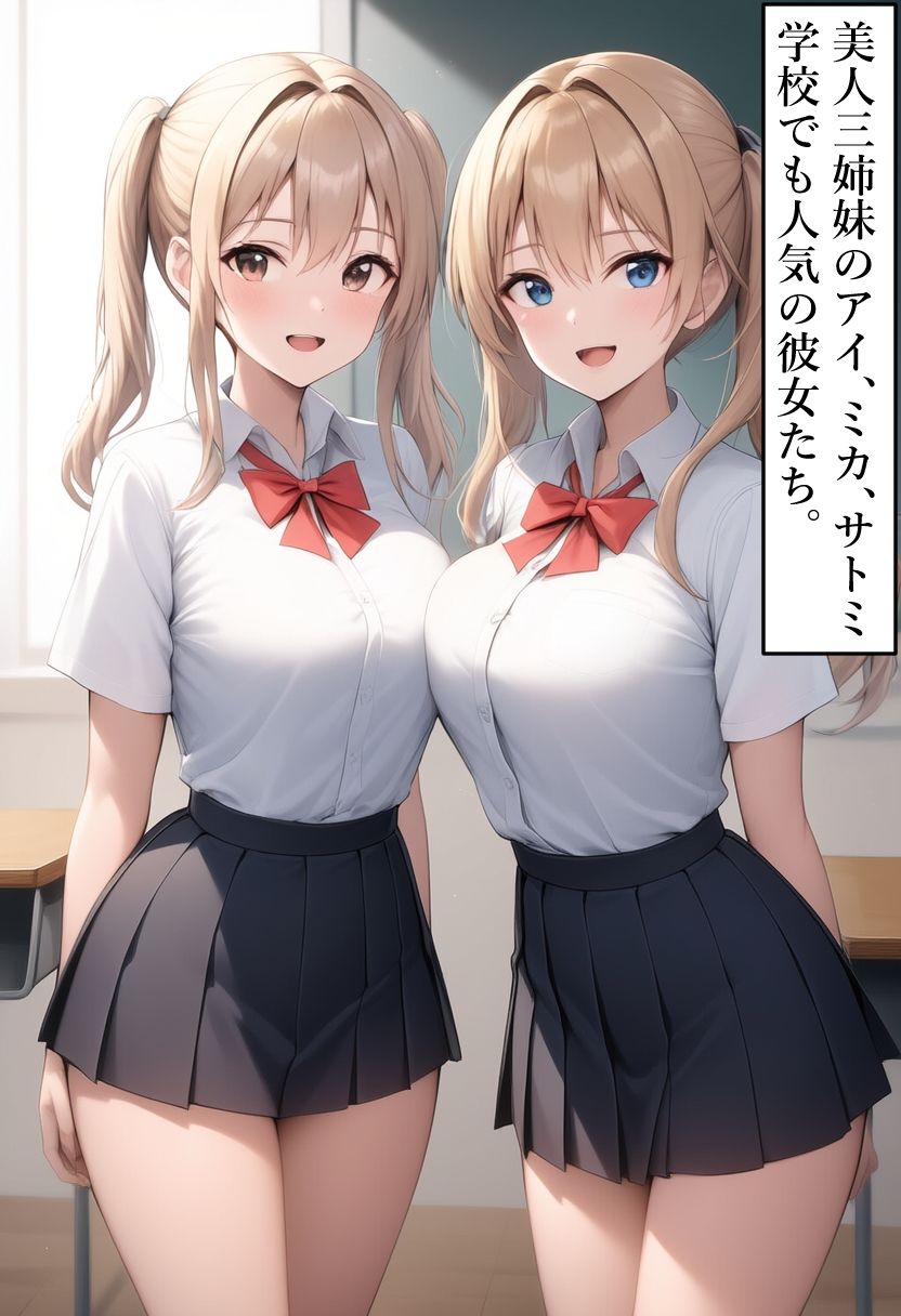 女子校生機械姦  〜改造された三姉妹〜 - サンプル画像 1