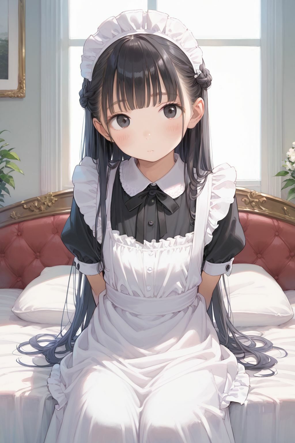 生意気少女を俺専用のメイドにして性教育する話 - サンプル画像 4