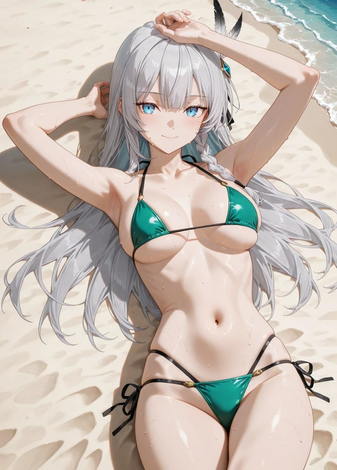 「片田舎のおっさん、剣聖になる」アリューシア・シトラス セクシー写真集2（全500枚） - サンプル画像 2