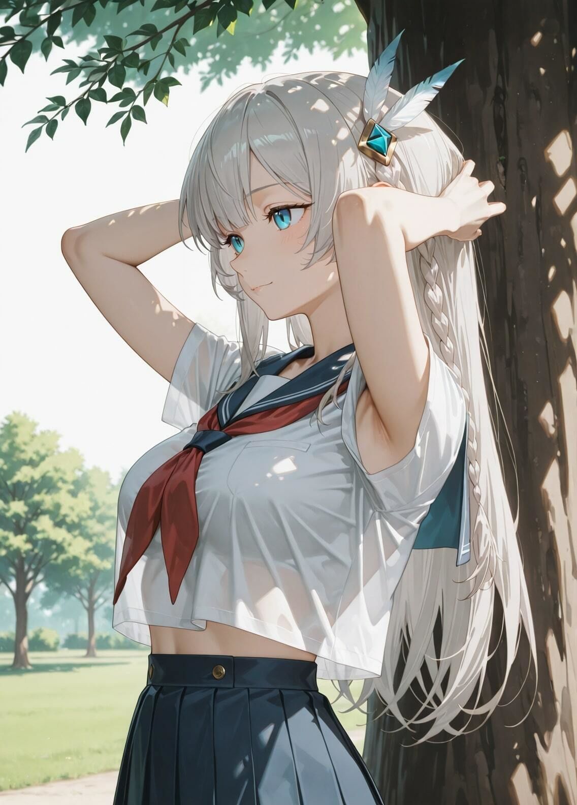 「片田舎のおっさん、剣聖になる」アリューシア・シトラス セクシー写真集2（全500枚） - サンプル画像 3