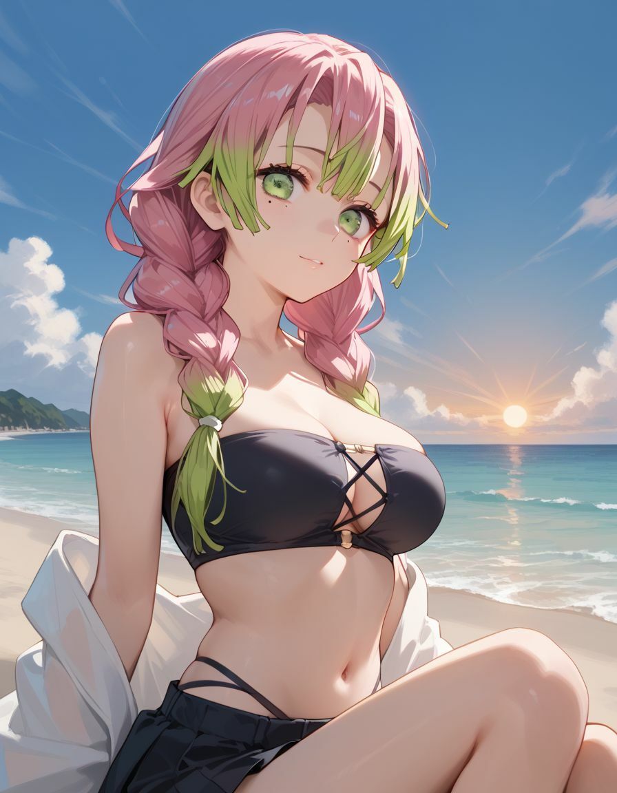 蜜璃色 甘○寺蜜璃 イラスト集 - サンプル画像 2