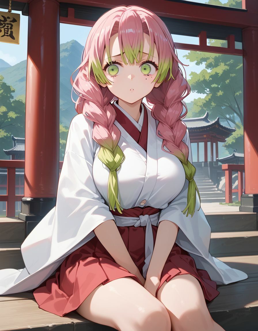 蜜璃色 甘○寺蜜璃 イラスト集 - サンプル画像 3