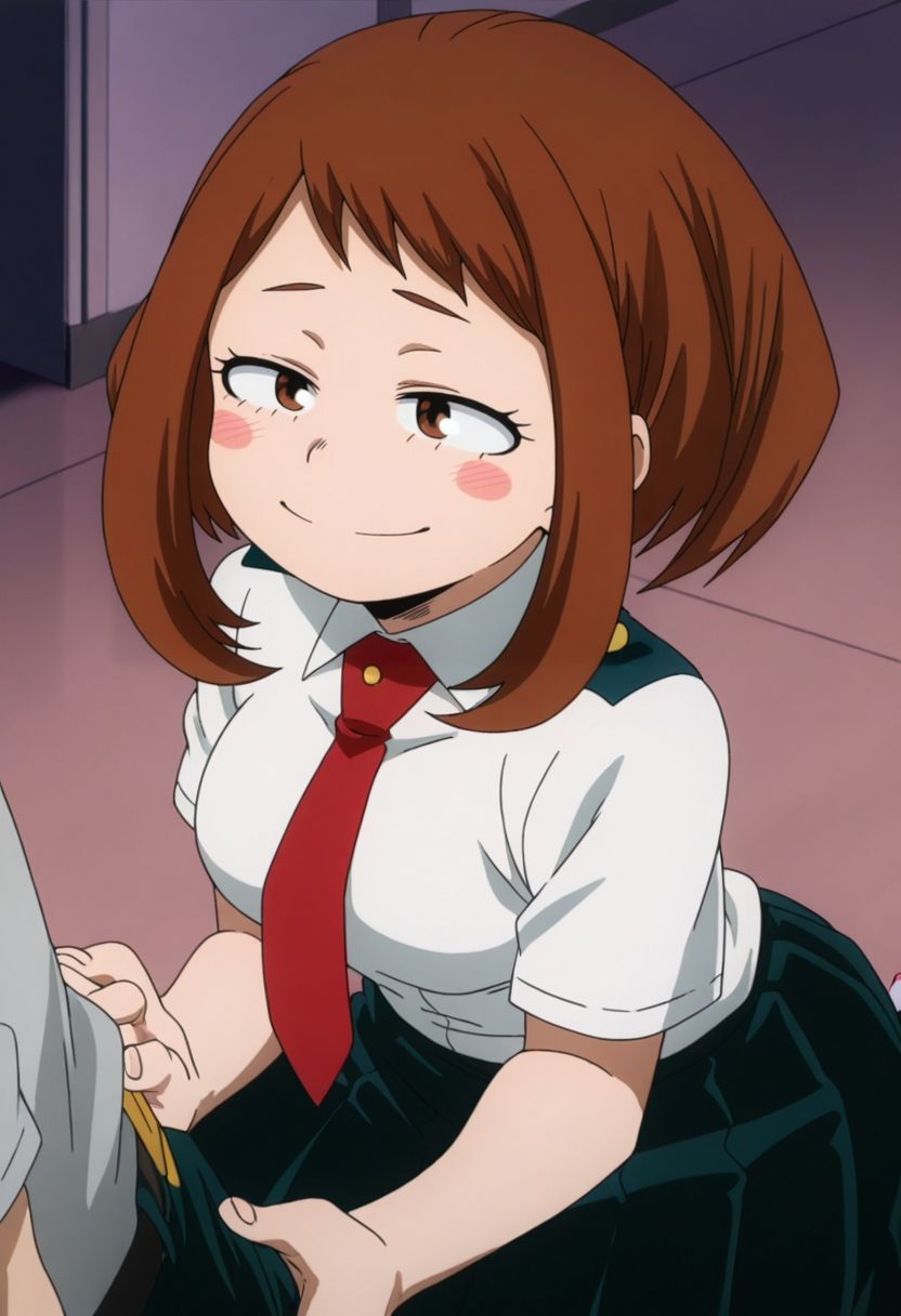 俺たちの性処理担当  -麗日お茶子- - サンプル画像 2