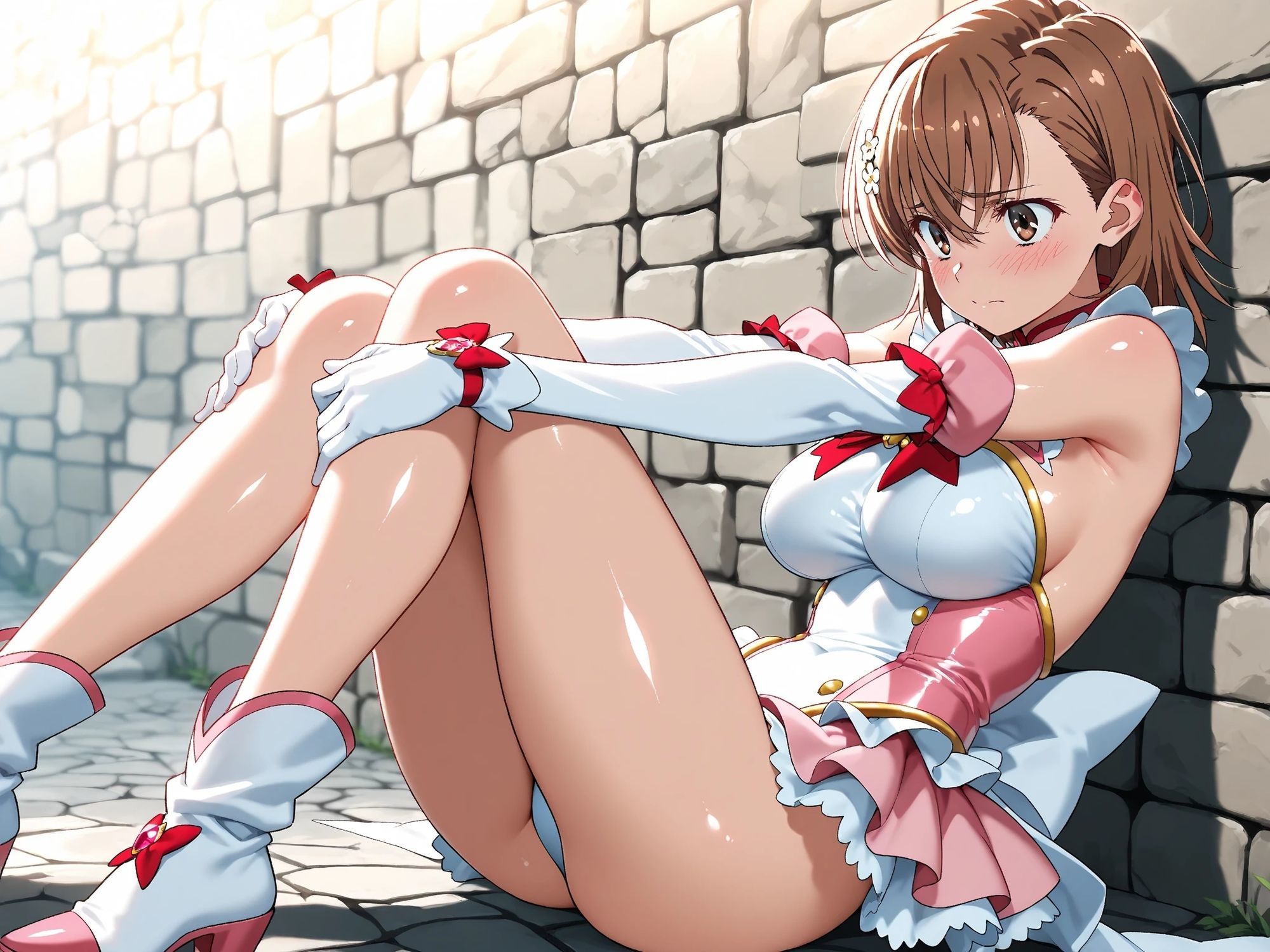 【発情ヒロイン】とある科学の超電●砲  御坂●琴  監獄調教編 - サンプル画像 1