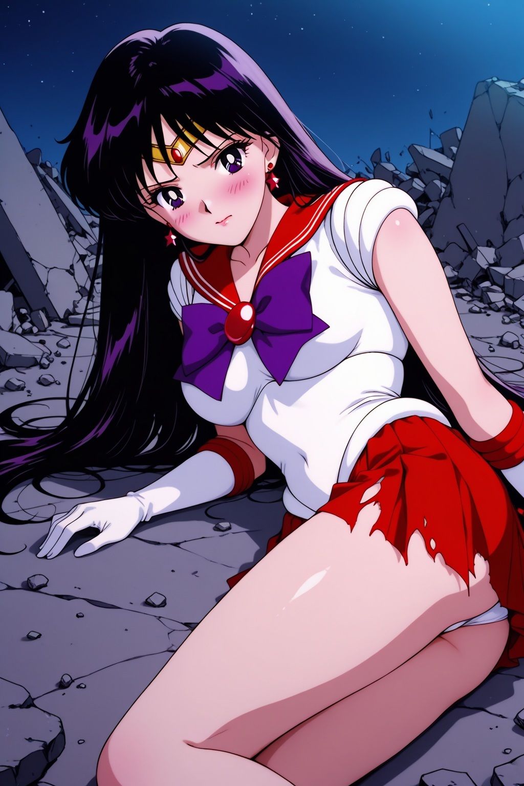 敗北ヒロイン 美少女戦士マーズの陥落 - サンプル画像 4