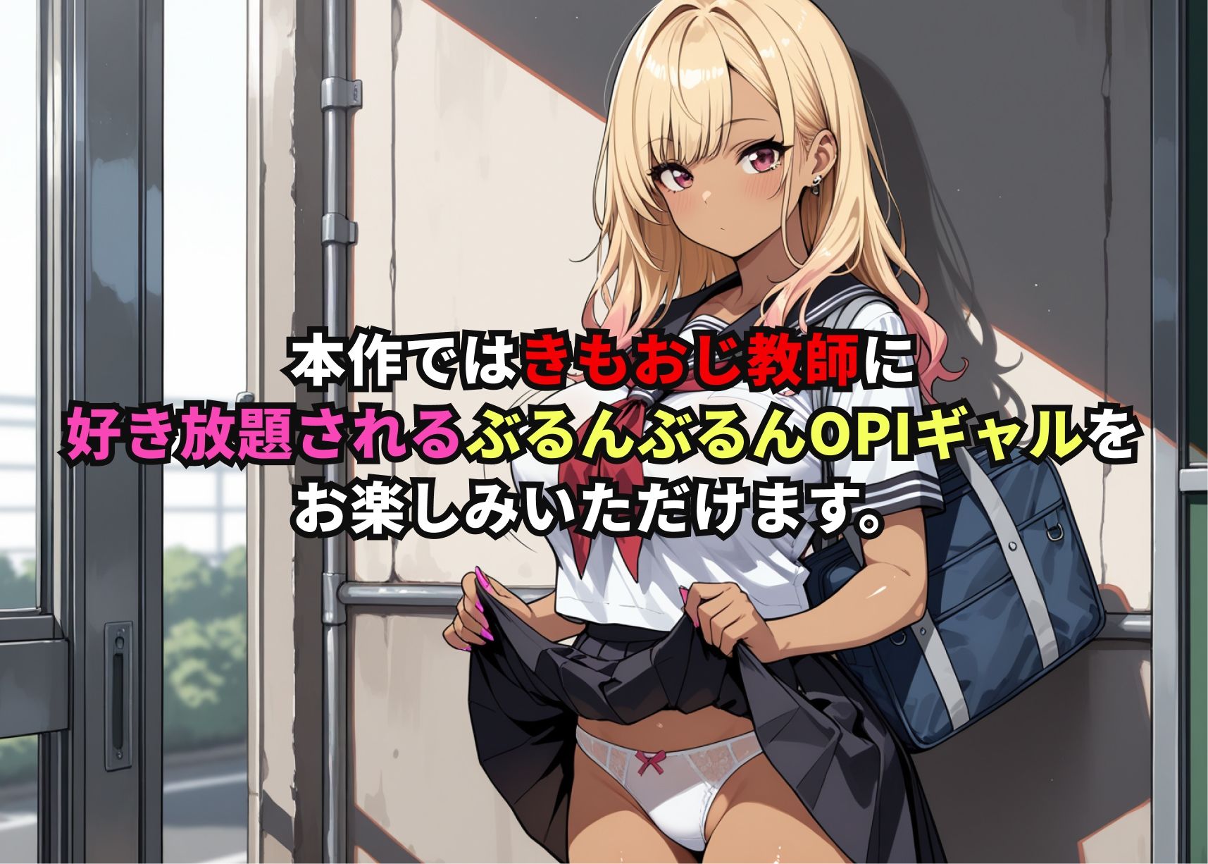 女子校生ときもおじさん08 - サンプル画像 1