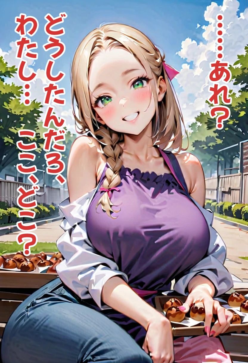 足刈がイク！  金髪オデコちゃん編 - サンプル画像 7