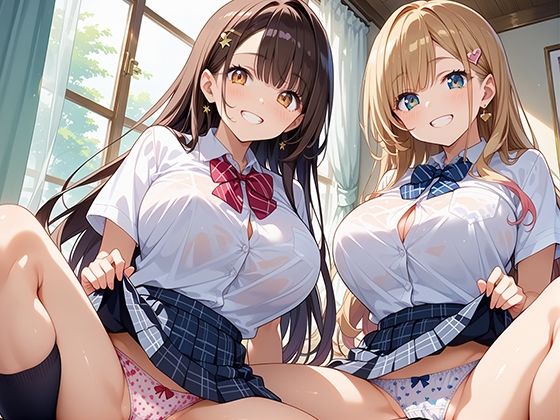 性実践学園 パンチラハーレム - サンプル画像 3