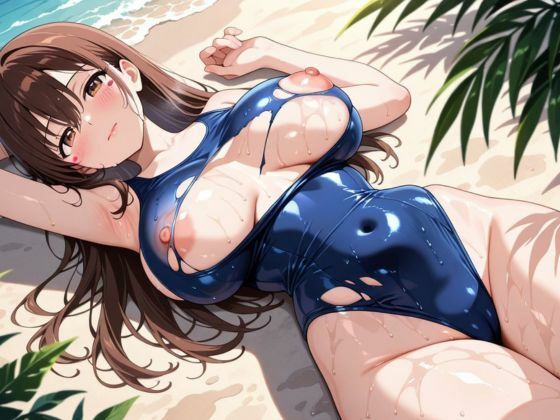 すべすべスク水を破りたい 〜幼なじみの夏、やさしくてちょっと意地悪な誘惑〜 - サンプル画像 10