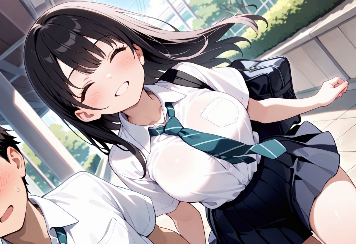 女子校生 クズ男にイカされる！ - サンプル画像 6