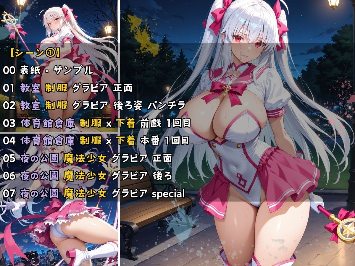 魔法少女コスチュームを着てエッチなことをする話 - サンプル画像 4