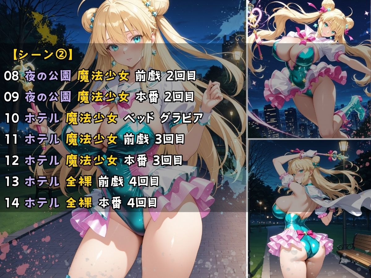 魔法少女コスチュームを着てエッチなことをする話 - サンプル画像 5