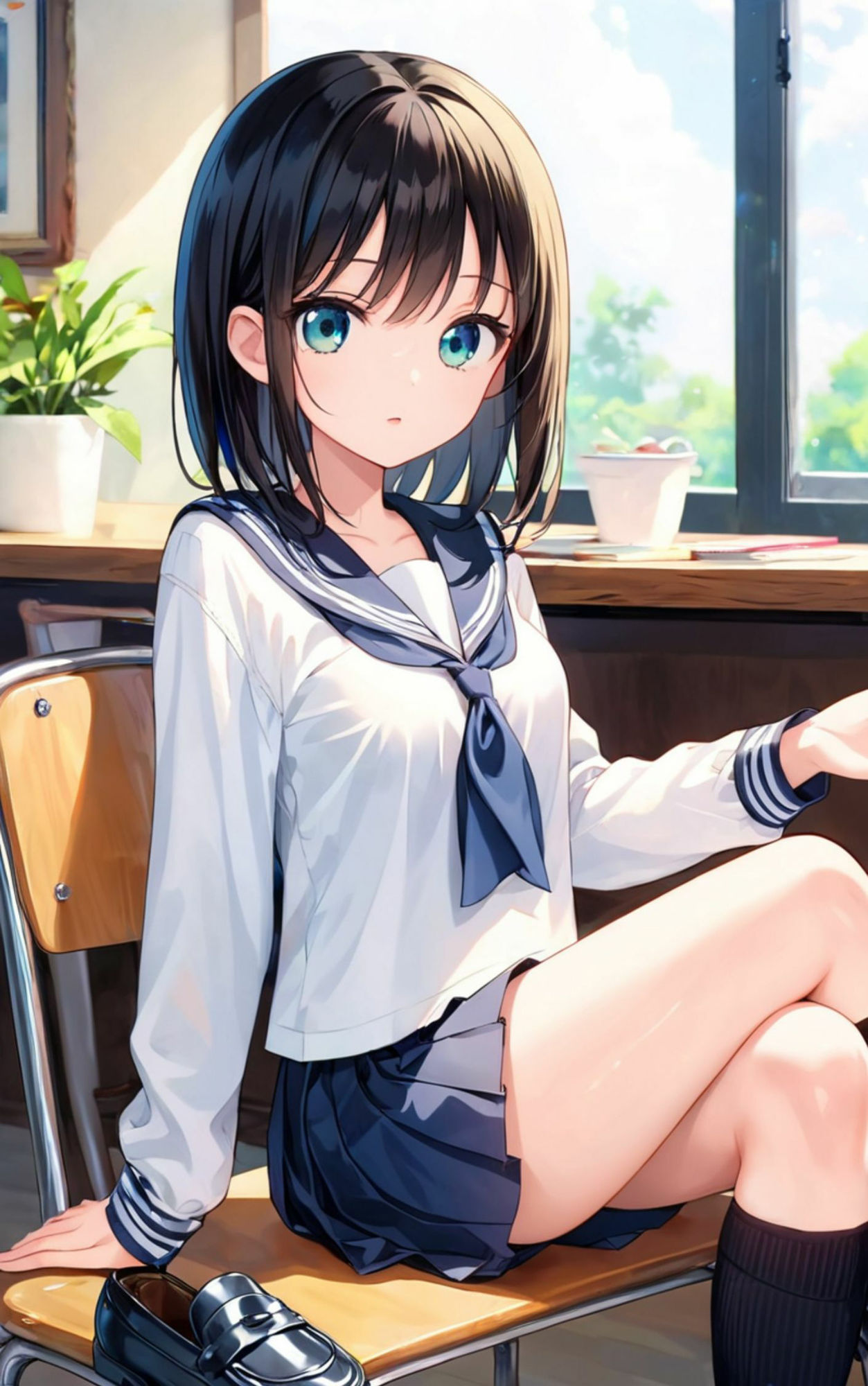 はめどり女子校生 - サンプル画像 1