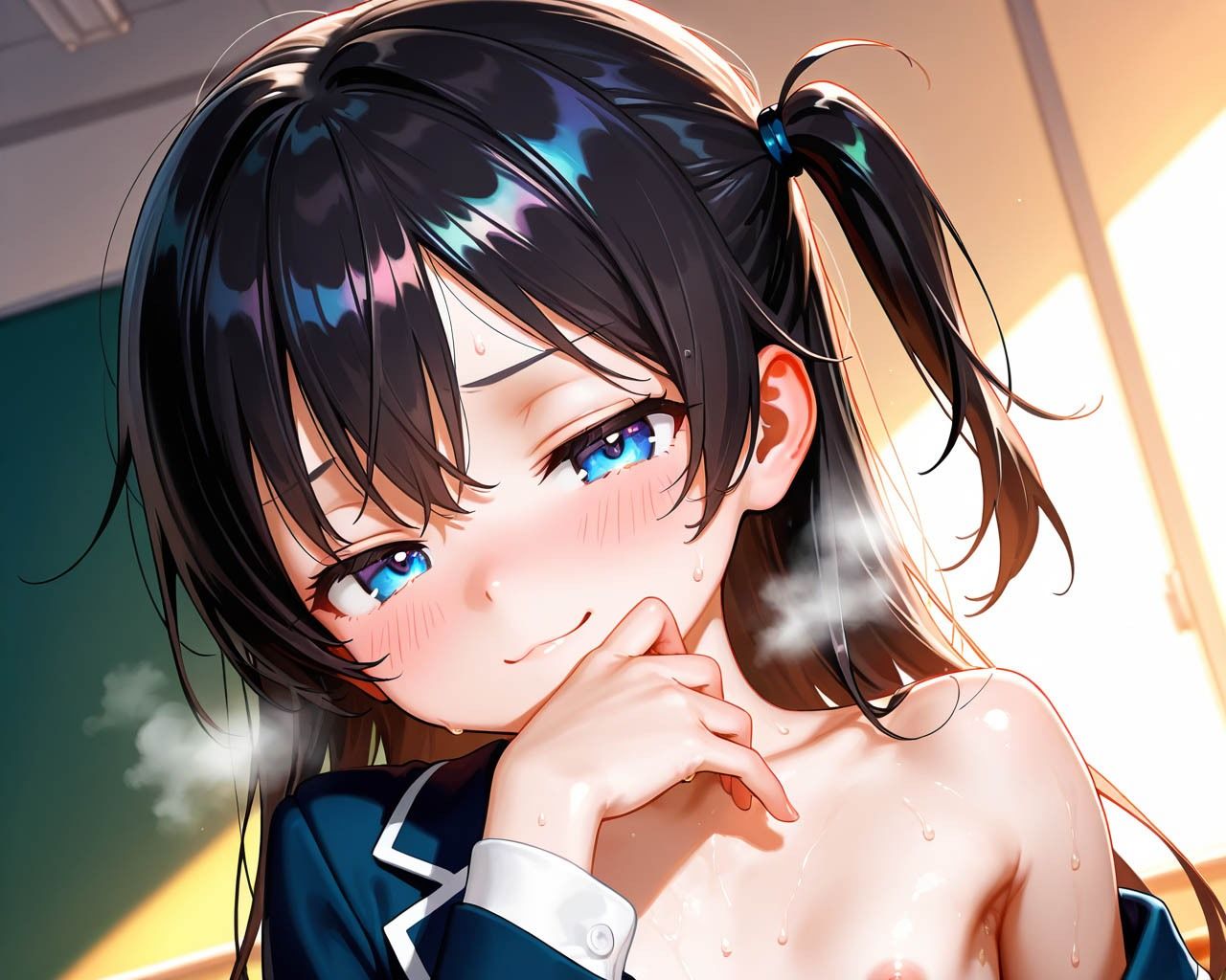 貧乳図鑑〜貧乳少女とイチャラブセックス〜 - サンプル画像 10