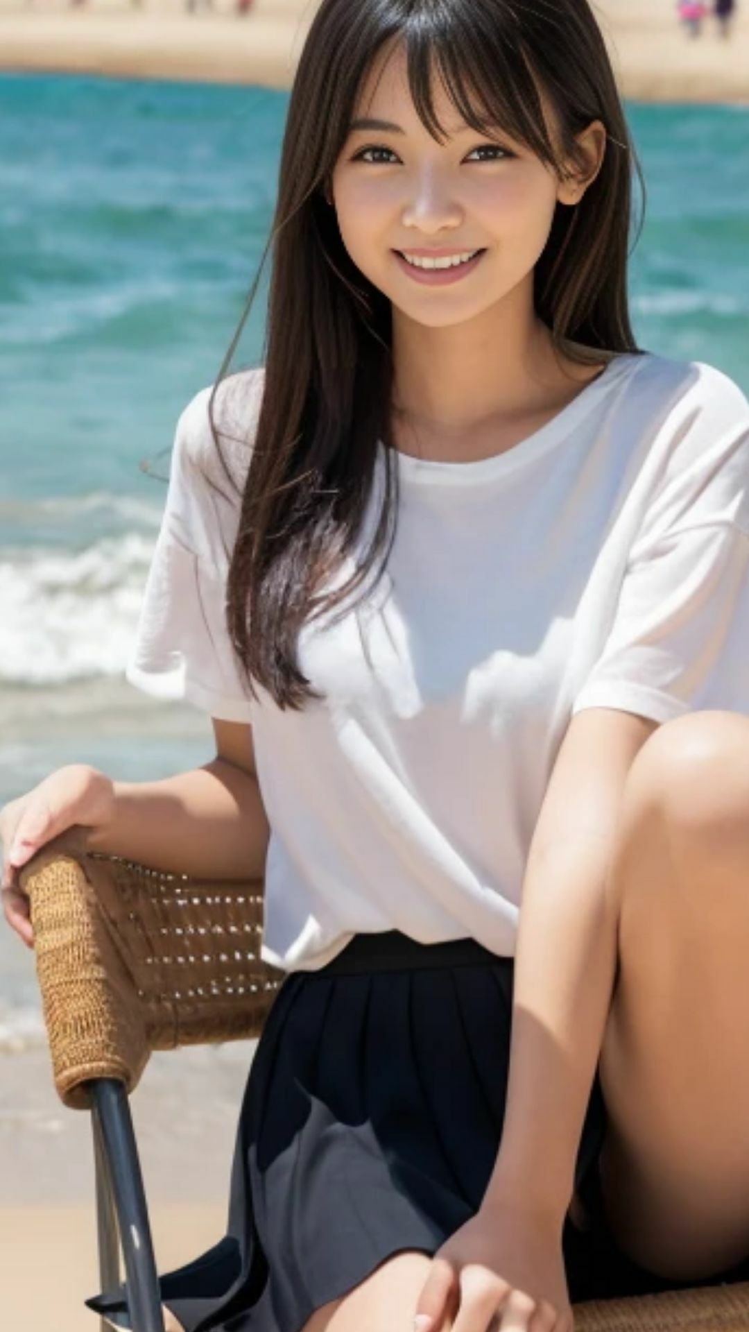 気になるデルタ！椅子に座った女性がミニスカートをはいていたら気になってしょうがない - サンプル画像 5