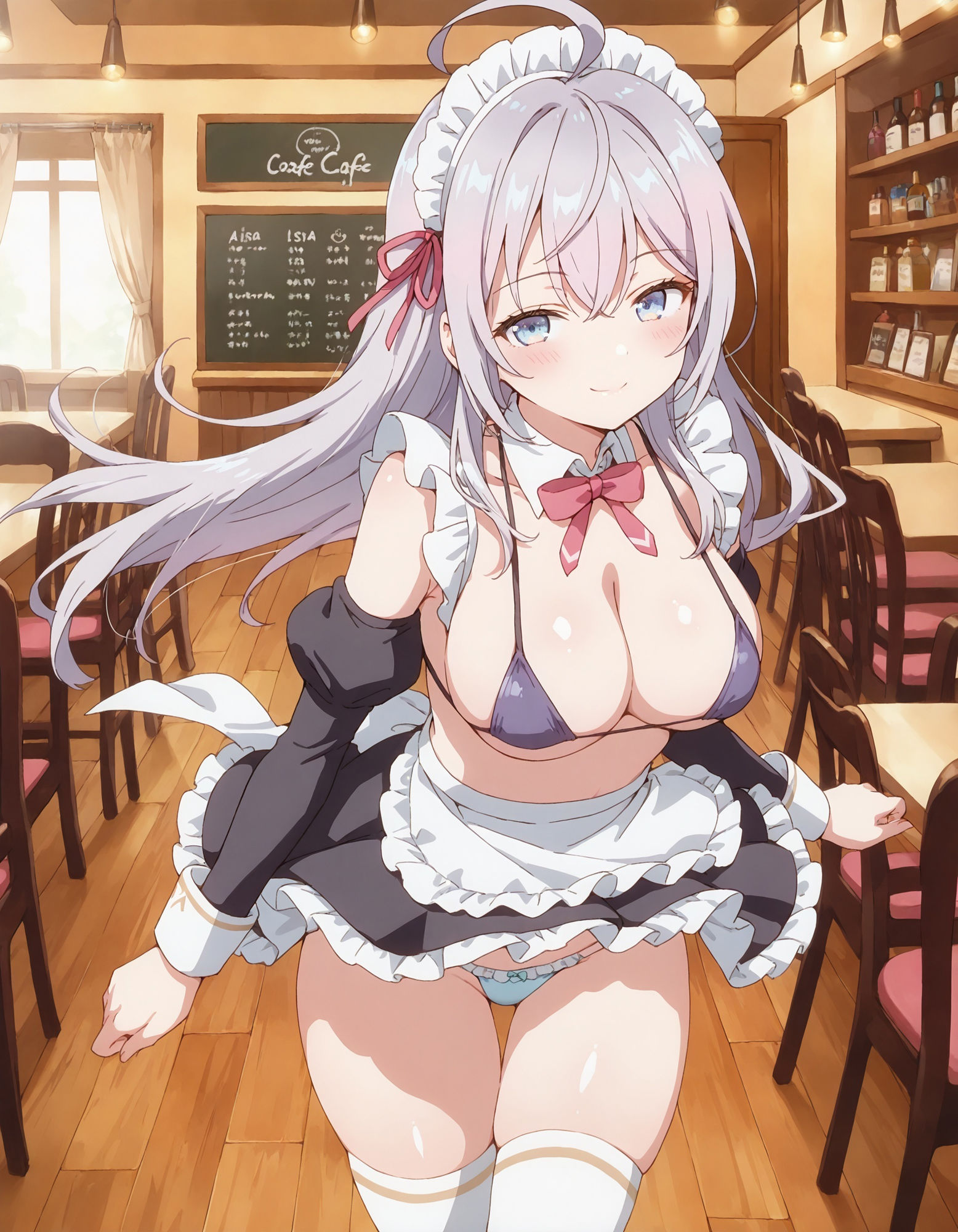 メイドビキニのア〇リャ - サンプル画像 5