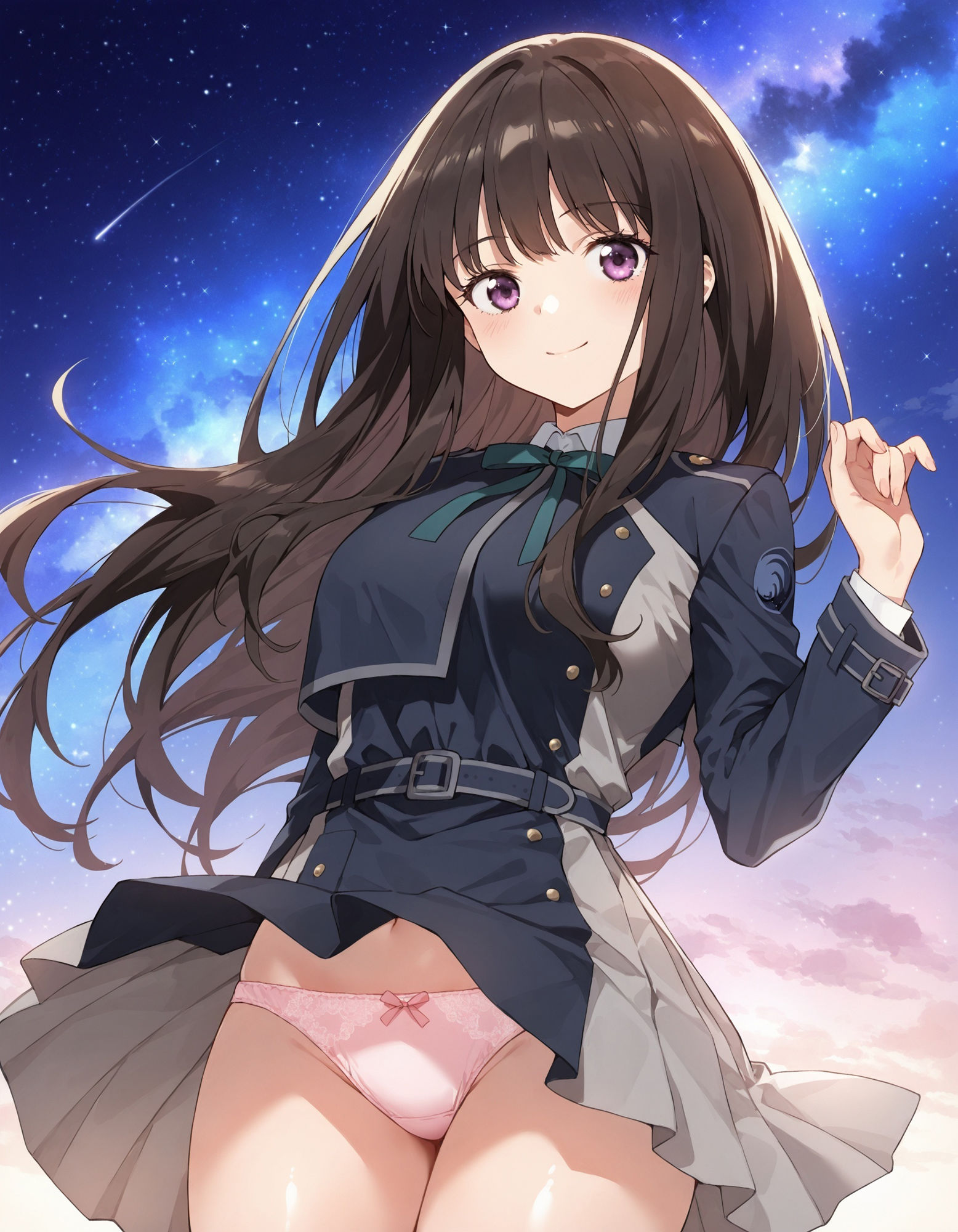 井ノ〇たきなのパンチラ〜リ〇リス服編〜 - サンプル画像 5